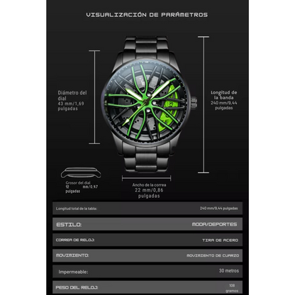 Reloj Deportivo Rines Giratorios
