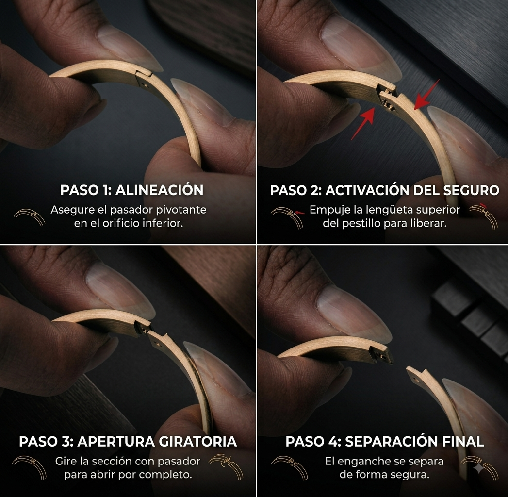 Pulsera Padre Nuestro en Acero Inoxidable